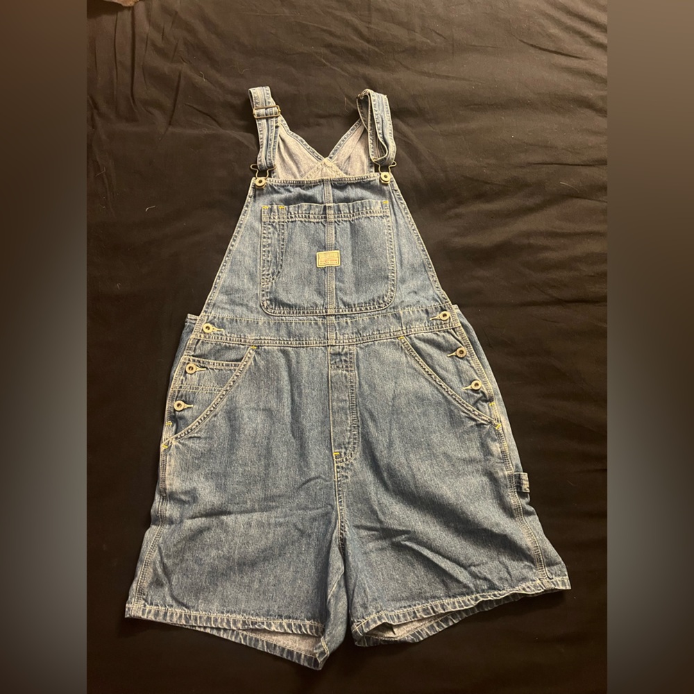 Old Navy vintage overall shorts- m